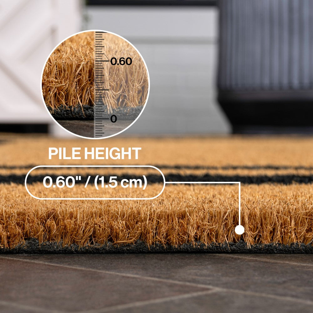 Amara Modern Classic Double Border Area Rug