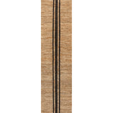 Zoya Rustic Beach House Wide Ticking Stripe Jute Area Rug