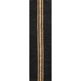 Zoya Rustic Beach House Wide Ticking Stripe Jute Area Rug
