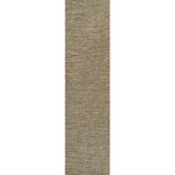 Kasv Rustic Farmhouse Woven Jute Solid Area Rug