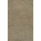 Kasv Rustic Farmhouse Woven Jute Solid Area Rug