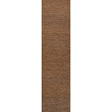 Kasv Rustic Farmhouse Woven Jute Solid Area Rug