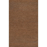 Kasv Rustic Farmhouse Woven Jute Solid Area Rug