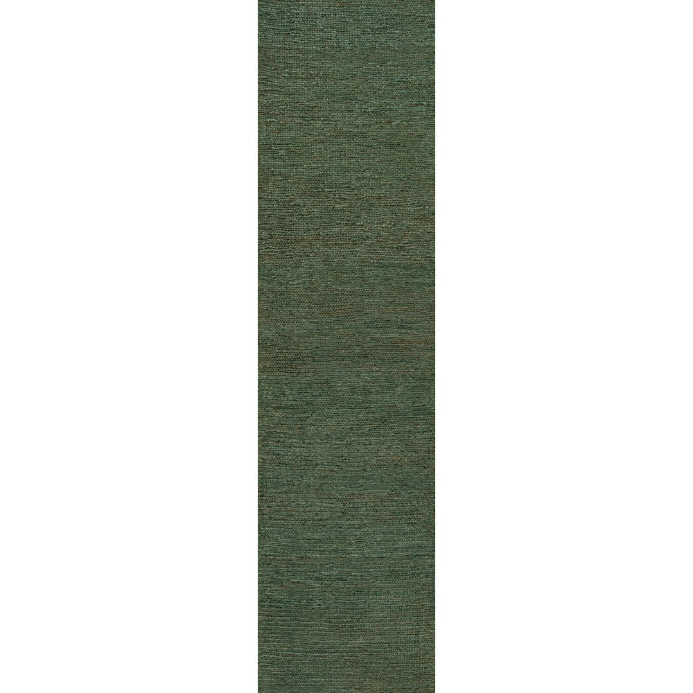 Kasv Rustic Farmhouse Woven Jute Solid Area Rug