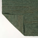 Kasv Rustic Farmhouse Woven Jute Solid Area Rug