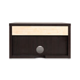 Laurel 15.71" Mid-Century Modern Floating Wall Mounted Nightstand with Soft-Close Rattan Drawer and Cable Hole