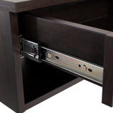 Jdav 15.71" Mid-Century Modern Floating Wall Mounted Nightstand with Soft-Close Drawer and Cable Hole
