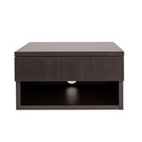 Jdav 15.71" Mid-Century Modern Floating Wall Mounted Nightstand with Soft-Close Drawer and Cable Hole