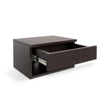 Jdav 15.71" Mid-Century Modern Floating Wall Mounted Nightstand with Soft-Close Drawer and Cable Hole