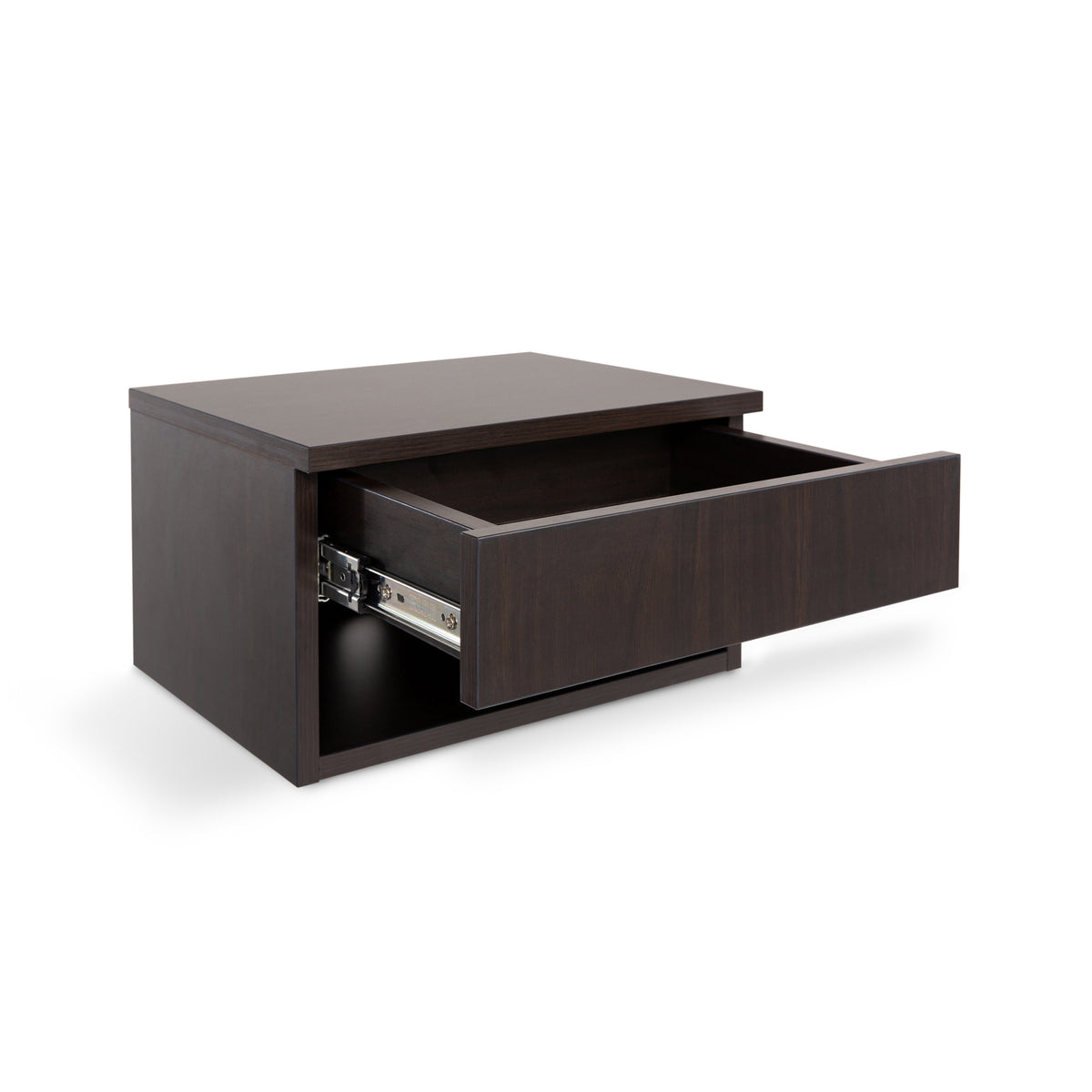 Jdav 15.71" Mid-Century Modern Floating Wall Mounted Nightstand with Soft-Close Drawer and Cable Hole