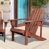 Swami Outdoor Patio Acacia Wood Adirondack Chair