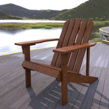 Swami Outdoor Patio Acacia Wood Adirondack Chair
