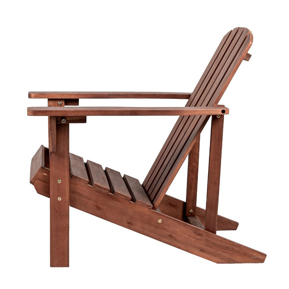Swami Outdoor Patio Acacia Wood Adirondack Chair