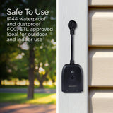 Sunshine Outdoor Smart Dual Plug - WiFi Remote App Control for Outdoor Lights & Holiday Decor; Compatible with Alexa and Google Home, No Hub Required