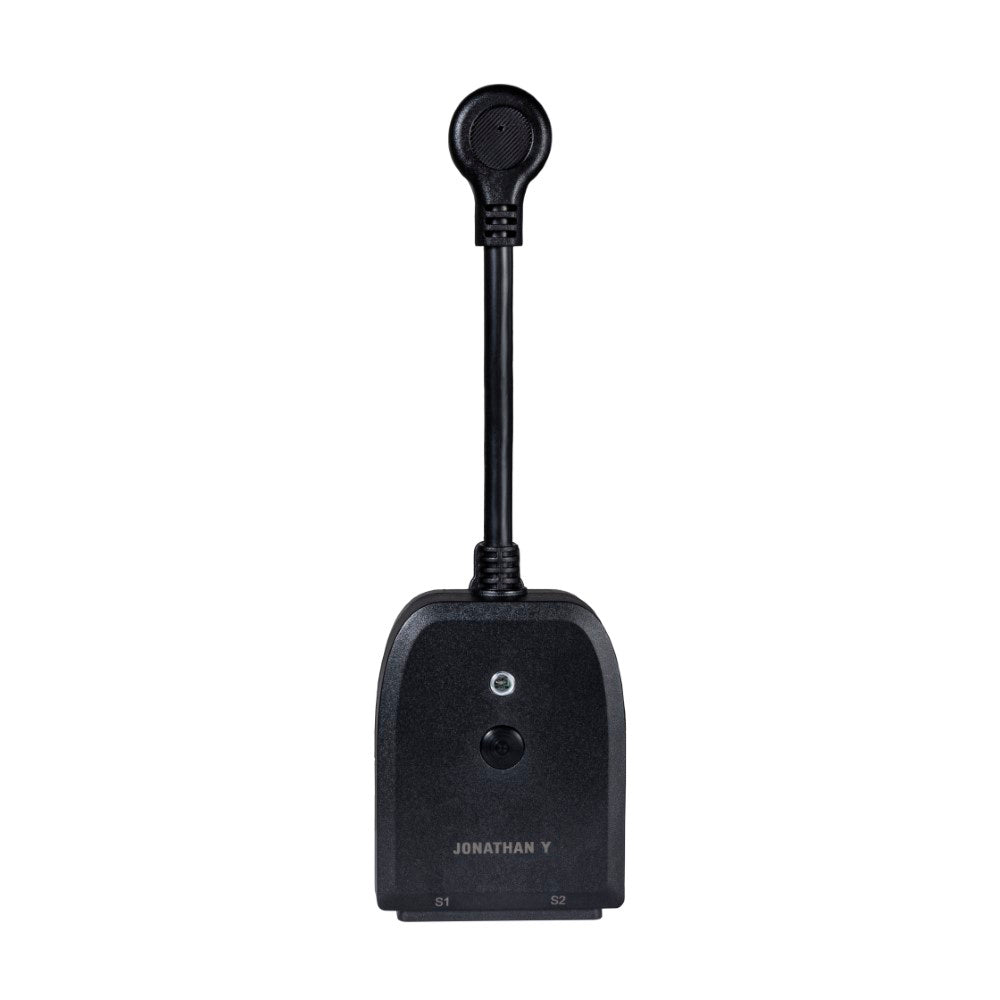 Sunshine Outdoor Smart Dual Plug - WiFi Remote App Control for Outdoor Lights & Holiday Decor; Compatible with Alexa and Google Home, No Hub Required