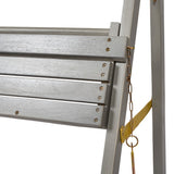 Hollis 26.5"W x 22"D x 36"H 3-Tier Acacia Wood Indoor/Outdoor Foldable Compact Freestanding Ladder Plant Stand Display Rack Shelf