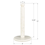 Margot Vintage Classic Marble with Non Slip Weighted Base Paper Towel Holder