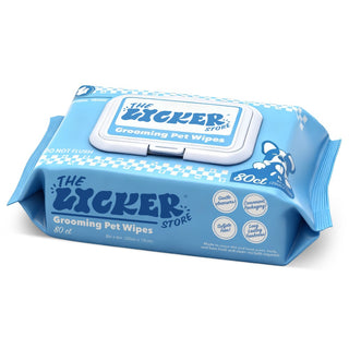 Ruffo Hypoallergenic Unscented Dog Grooming Wipes with Aloe Vera, Chamomile, and Shea Butter