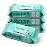LickUp Hydrating Hypoallergenic Unscented Dog Grooming Wipes with Aloe Vera, Chamomile, and Shea Butter