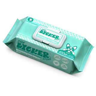 LickUp Hydrating Hypoallergenic Unscented Dog Grooming Wipes with Aloe Vera, Chamomile, and Shea Butter