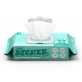 LickUp Hydrating Hypoallergenic Unscented Dog Grooming Wipes with Aloe Vera, Chamomile, and Shea Butter