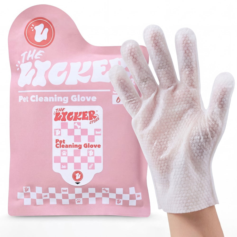 PetZip Dog Grooming Soft Glove Hypoallergenic Wipes for Dogs and Cats