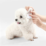 Taily Dog Ear Cleaning Hypoallergenic Wipes with Extracts of Chamomile and Oat Kernel