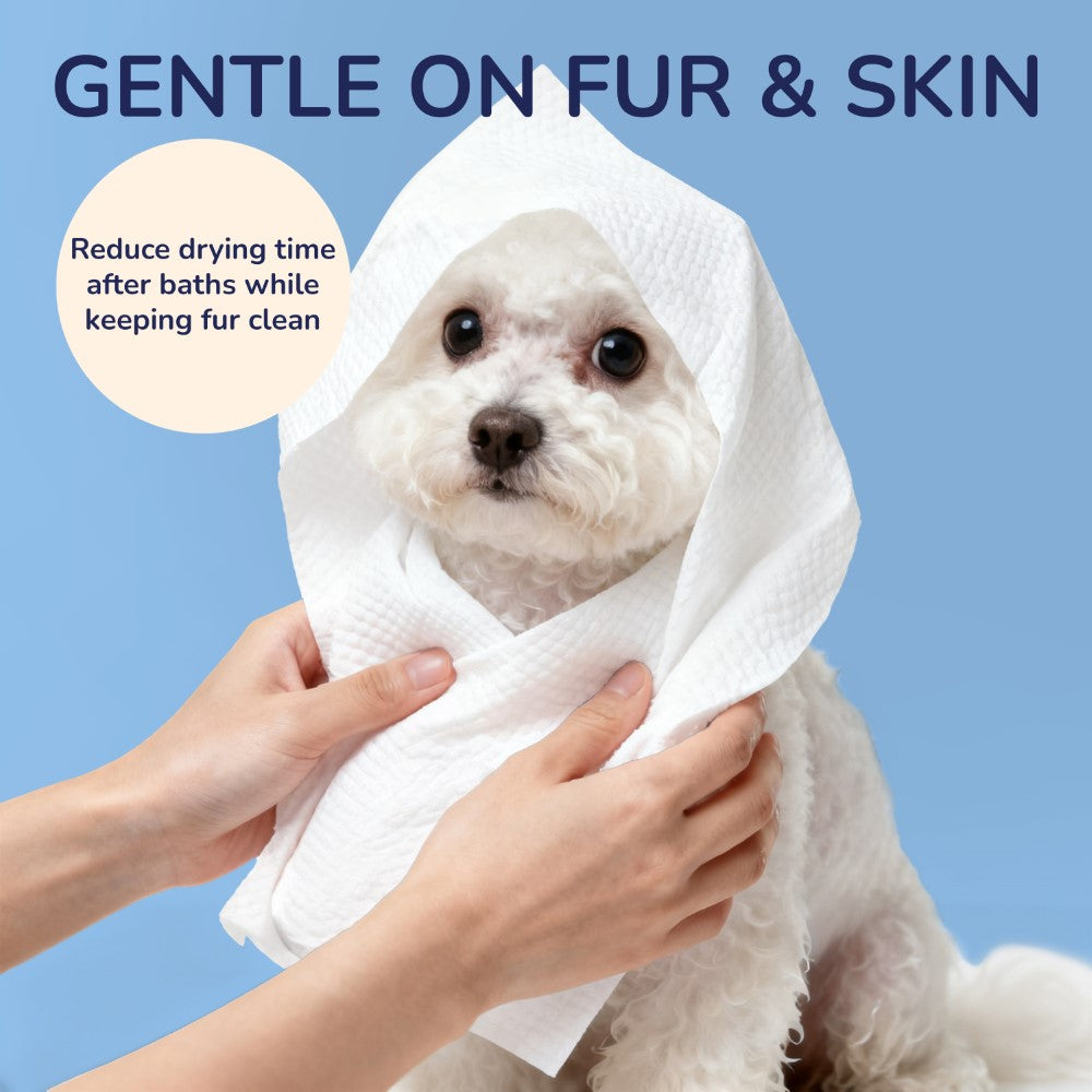 Ringy Dog Bath and Grooming Towels - Soft & Ultra-Absorbent
