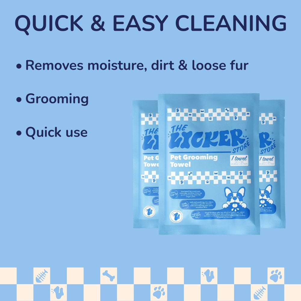 Ringy Dog Bath and Grooming Towels - Soft & Ultra-Absorbent