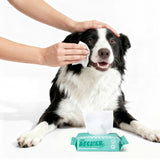 Tommy Mini Dog Body Hypoallergenic Wipes with Extracts of Aloe Vera Leaf, Chamomile, Shea Butter