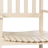 Rocco Slat-Back Outdoor Rocking Chair
