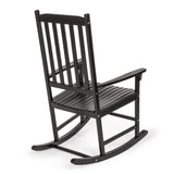 Rocco Slat-Back Outdoor Rocking Chair