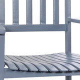 Rocco Slat-Back Outdoor Rocking Chair