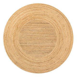 MosheBoho Jute Circle Area Rug