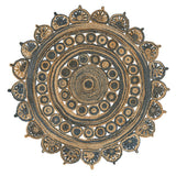 Elegant Medallion Contemporary Bohemian Round Jute Area Rug