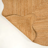 Elvoria Cottage Scallop Edge Jute Area Rug
