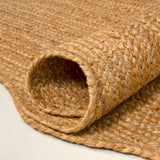 Elvoria Cottage Scallop Edge Jute Area Rug