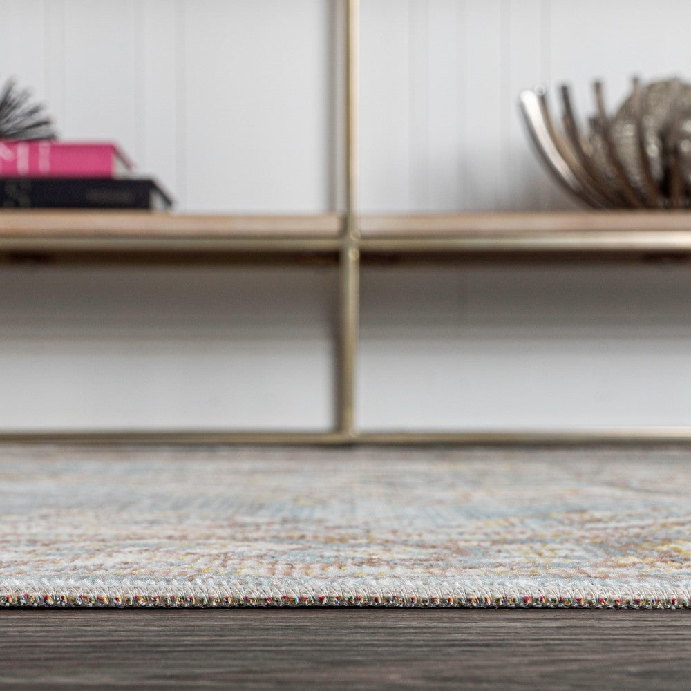 Muhu Goa Floral Medallion Traditional Area Rug
