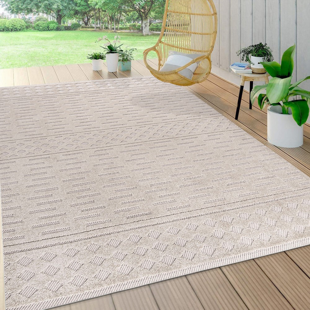 Novas Xlendi High-Low Pile Moroccan Indoor/Outdoor Area Rug