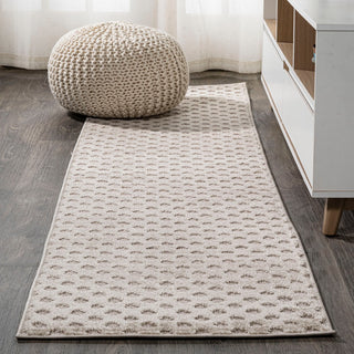 Castelo Rabat High-Low Pile Mini-Diamond Indoor/Outdoor Area Rug