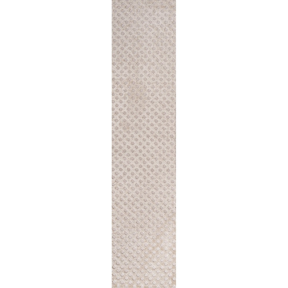 Castelo Rabat High-Low Pile Mini-Diamond Indoor/Outdoor Area Rug