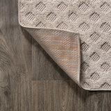 Castelo Rabat High-Low Pile Mini-Diamond Indoor/Outdoor Area Rug