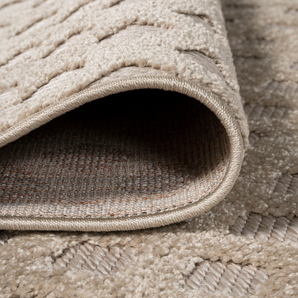 Castelo Rabat High-Low Pile Mini-Diamond Indoor/Outdoor Area Rug