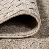 Castelo Rabat High-Low Pile Mini-Diamond Indoor/Outdoor Area Rug