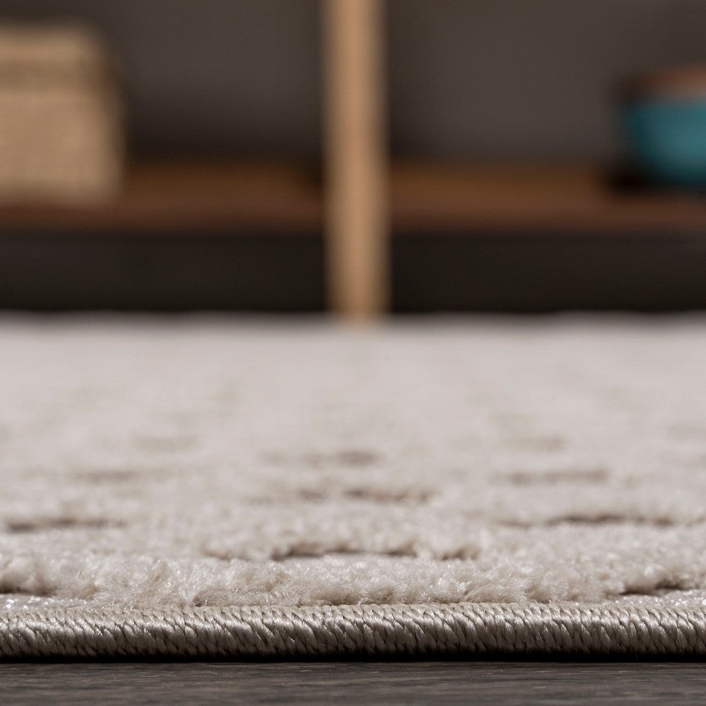 Castelo Rabat High-Low Pile Mini-Diamond Indoor/Outdoor Area Rug