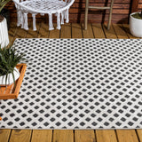 Castelo Rabat High-Low Pile Mini-Diamond Indoor/Outdoor Area Rug
