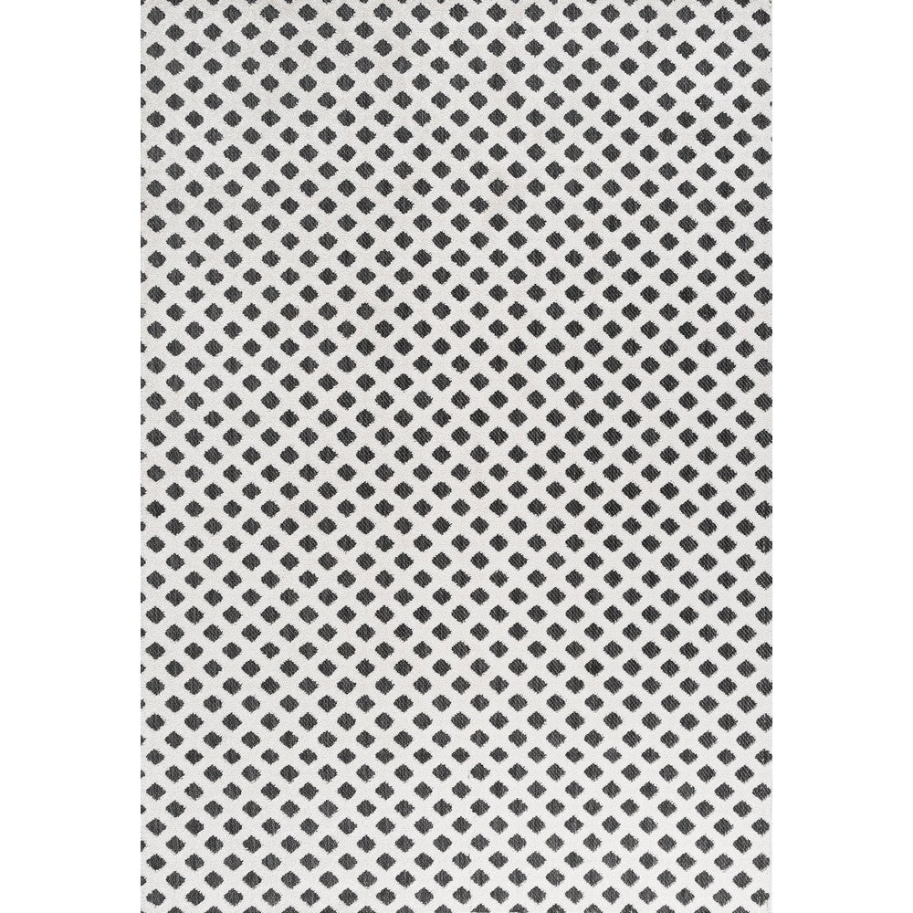 Castelo Rabat High-Low Pile Mini-Diamond Indoor/Outdoor Area Rug