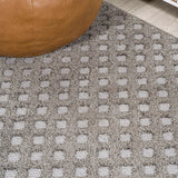 Castelo Rabat High-Low Pile Mini-Diamond Indoor/Outdoor Area Rug
