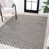 Castelo Rabat High-Low Pile Mini-Diamond Indoor/Outdoor Area Rug