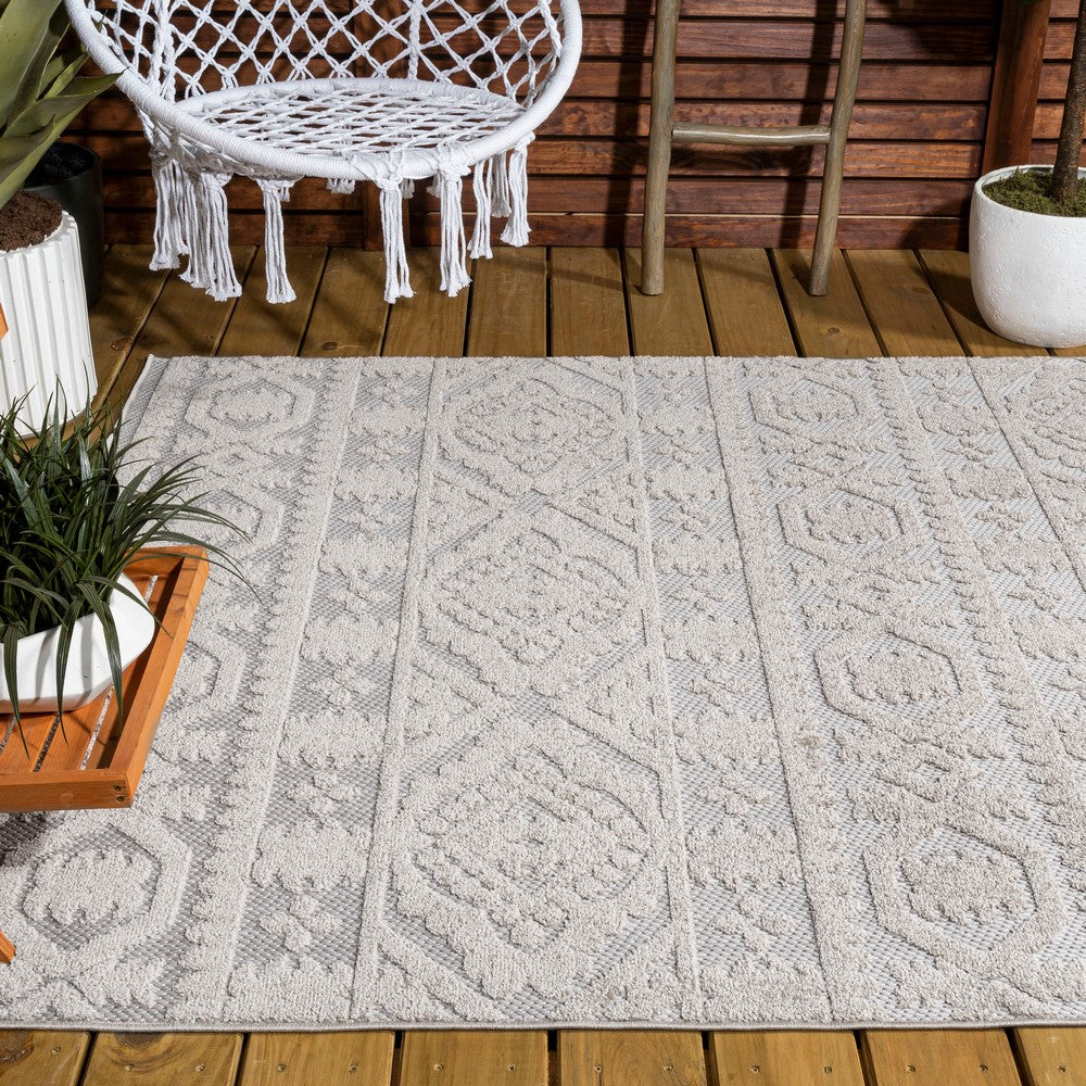 Valongo Citta High-Low Pile Mediterranean Indoor/Outdoor Area Rug